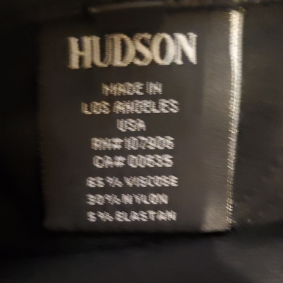 💚5/$25 Hudson Black Crackle “Nico Super Skinny” Mid Rise Pants Size 24 - Picture 9 of 11